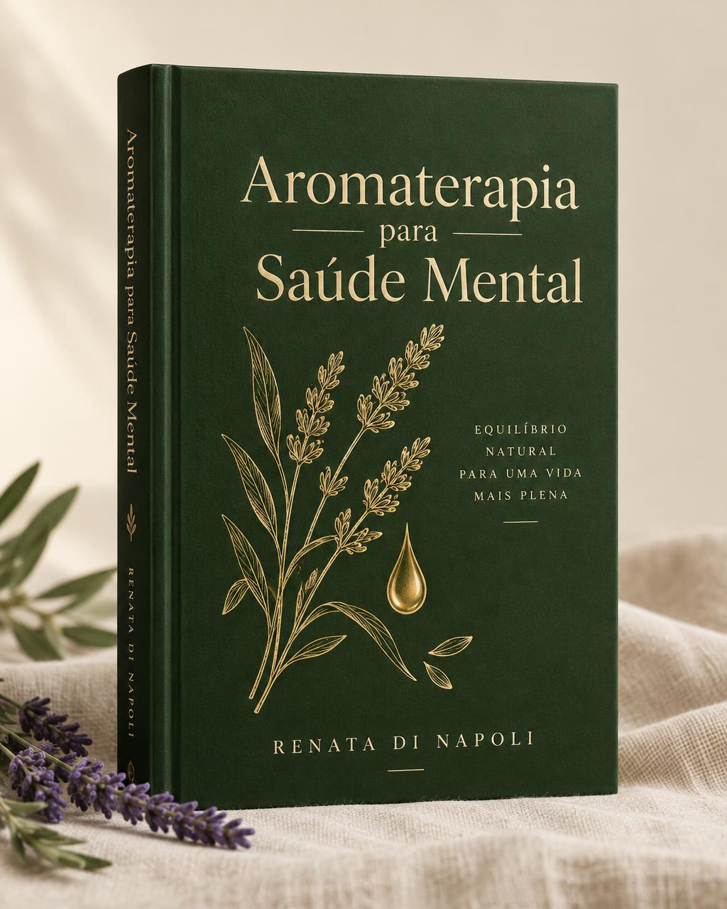Capa do livro Aromaterapia para Saúde Mental